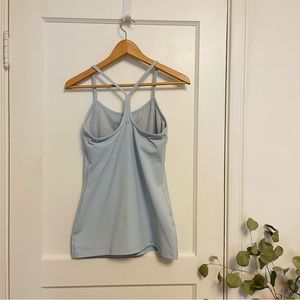 Lululemon Power Y Tank Light Blue